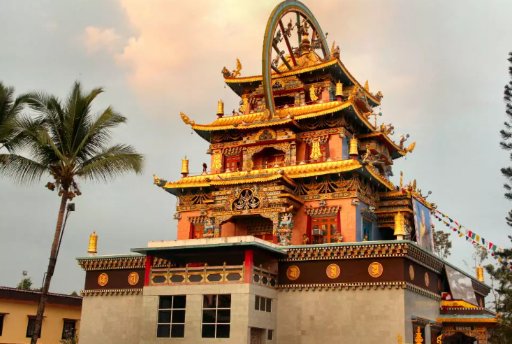 Namdroling Monastery Golden Temple